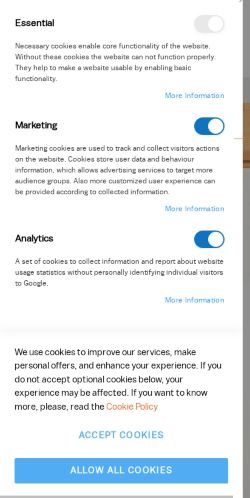 Mobile page screenshot