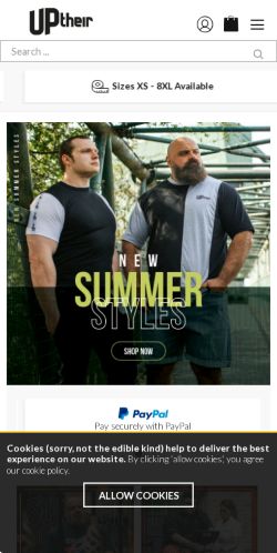 Mobile page screenshot