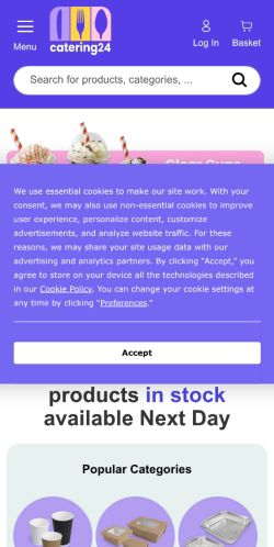 Mobile page screenshot