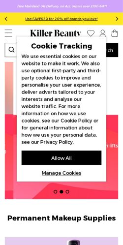 Mobile page screenshot