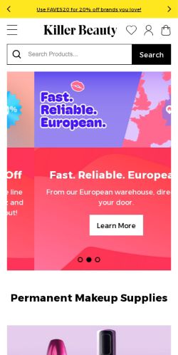 Mobile page screenshot