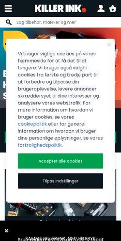 Mobile page screenshot