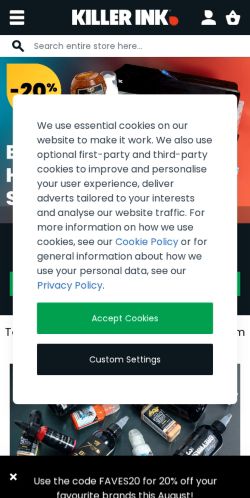 Mobile page screenshot