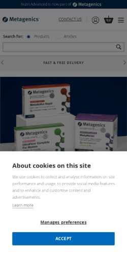 Mobile page screenshot