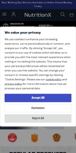 Mobile page screenshot