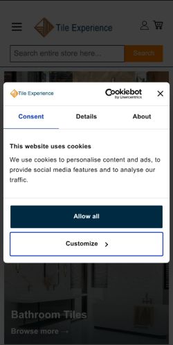 Mobile page screenshot