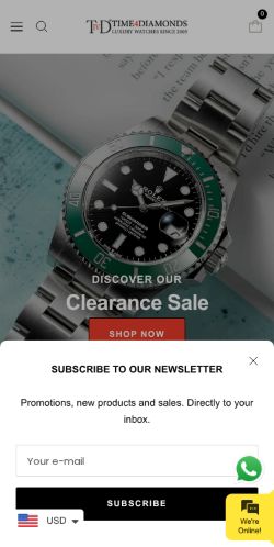 Mobile page screenshot