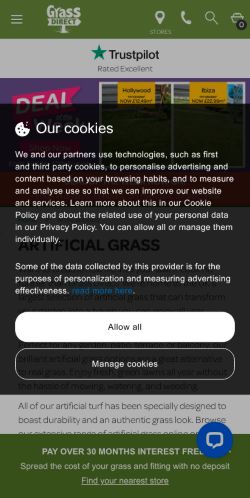 Mobile page screenshot