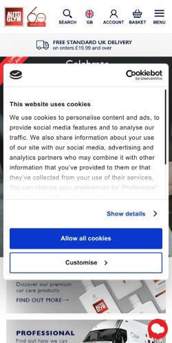 Mobile page screenshot