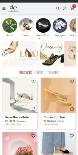 Mobile page screenshot