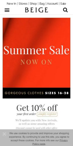 Mobile page screenshot