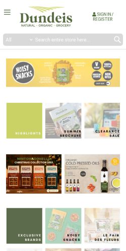 Mobile page screenshot