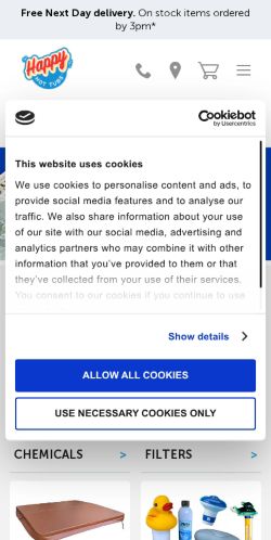 Mobile page screenshot