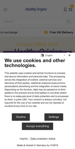 Mobile page screenshot