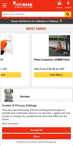 Mobile page screenshot