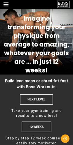 Mobile page screenshot