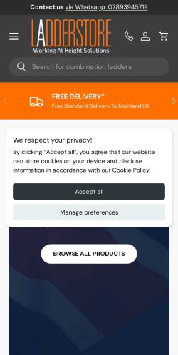 Mobile page screenshot