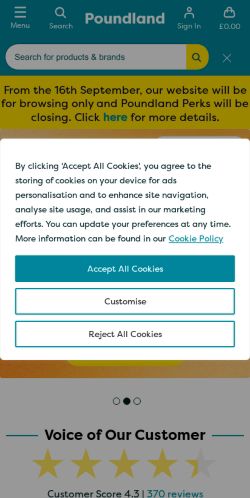 Mobile page screenshot