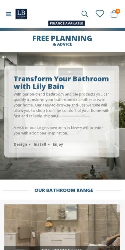 Mobile page screenshot