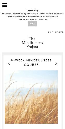 Mobile page screenshot