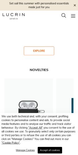 Mobile page screenshot
