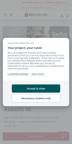 Mobile page screenshot