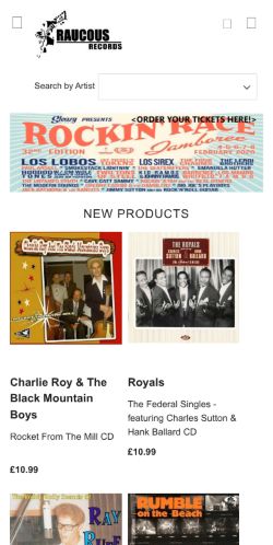 Mobile page screenshot