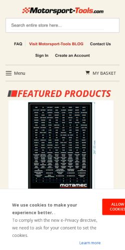 Mobile page screenshot
