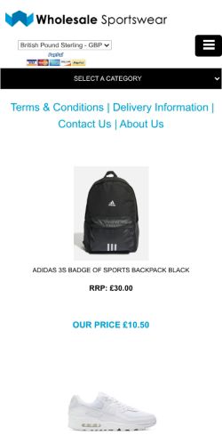 Mobile page screenshot