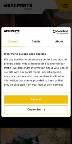 Mobile page screenshot