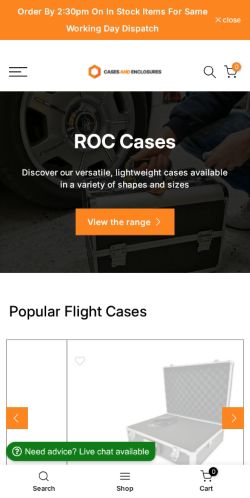 Mobile page screenshot