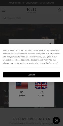 Mobile page screenshot