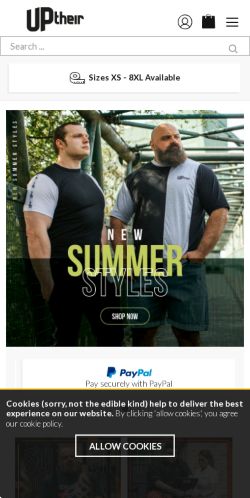 Mobile page screenshot