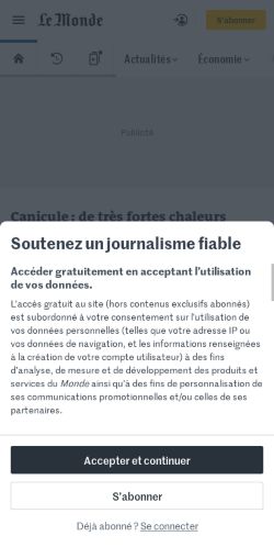 Mobile page screenshot