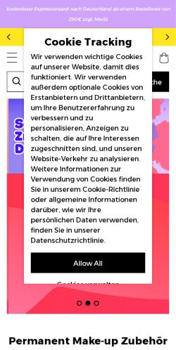 Mobile page screenshot