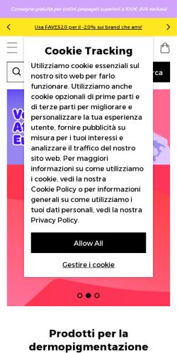 Mobile page screenshot