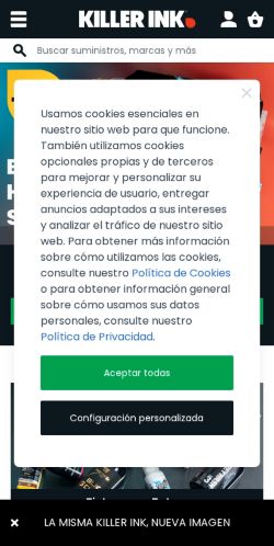 Mobile page screenshot