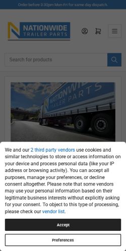 Mobile page screenshot