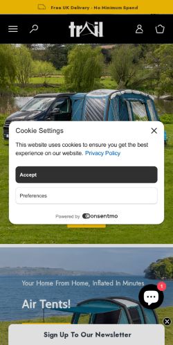 Mobile page screenshot