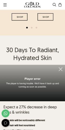 Mobile page screenshot
