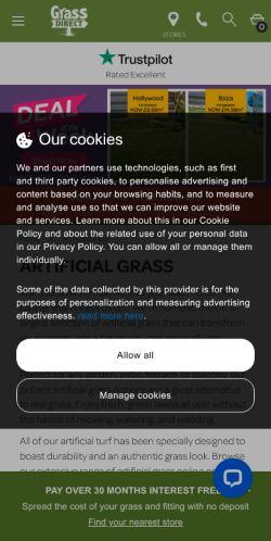 Mobile page screenshot