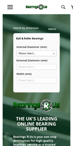 Mobile page screenshot