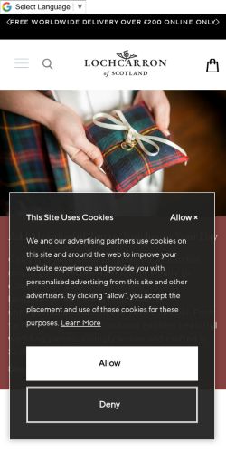 Mobile page screenshot