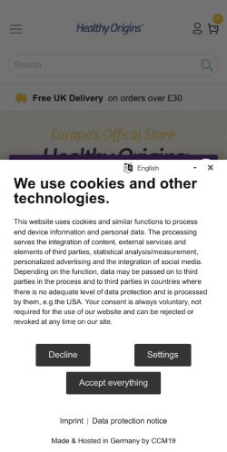 Mobile page screenshot