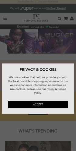 Mobile page screenshot