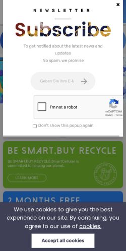 Mobile page screenshot
