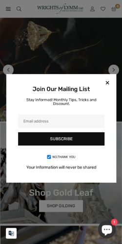Mobile page screenshot