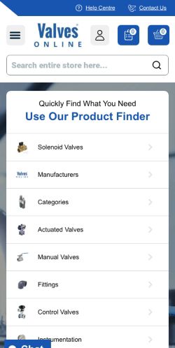 Mobile page screenshot