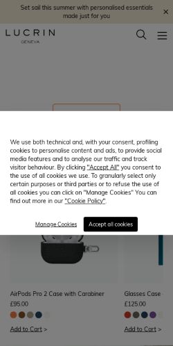 Mobile page screenshot