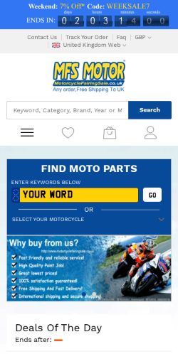 Mobile page screenshot